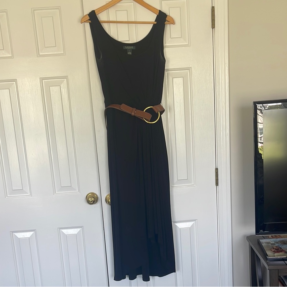 Ralph Lauren Black Sheath Dress